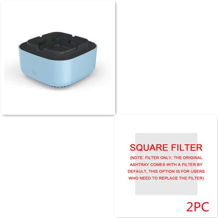 Smart Ashtray with Built-In Air Purifier – Removes Smoke & Odor