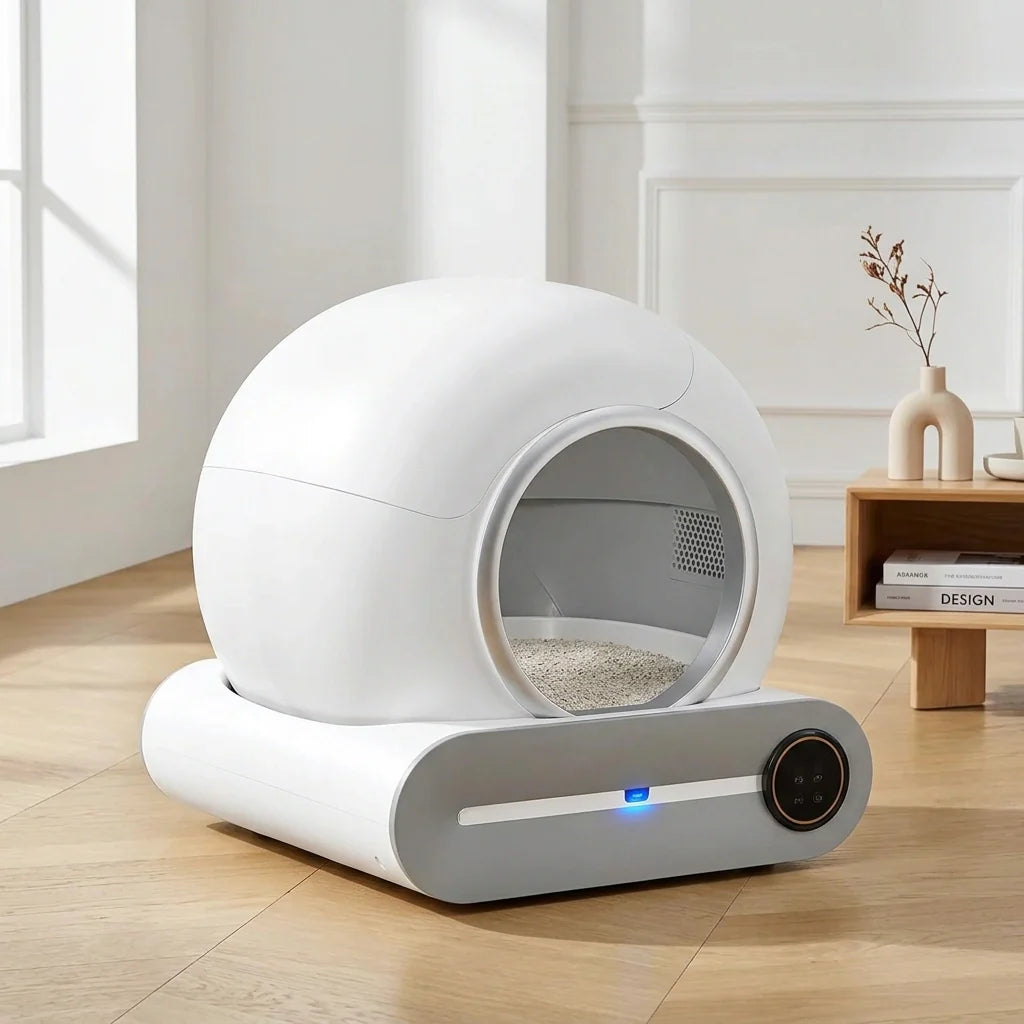 Smart Cat Litter Box - Stress-Free Cleanup!