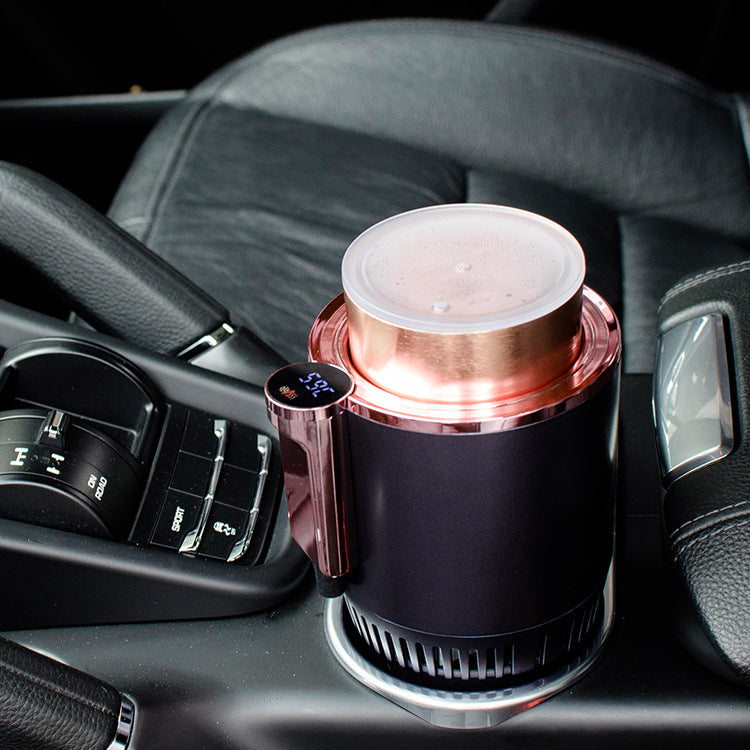 Smart 2-in-1 Car Cup Holder - Hot or Cold Anytime!