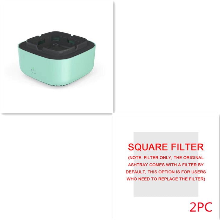 Smart Ashtray with Built-In Air Purifier – Removes Smoke & Odor