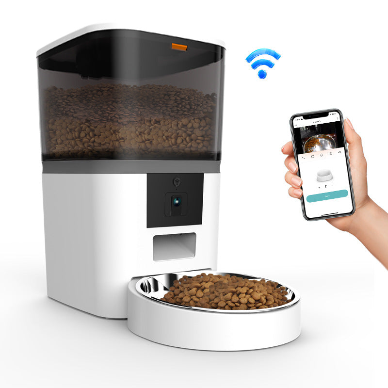 Smart 4L Cat Feeder - Effortless Pet Care!