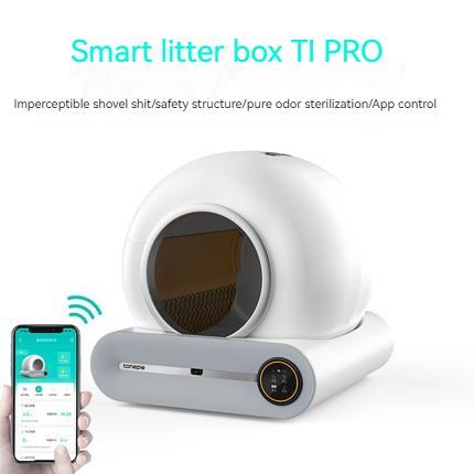 Smart Cat Litter Box - Stress-Free Cleanup!