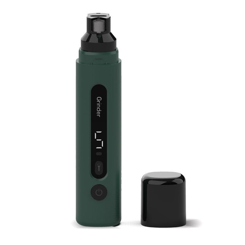 USB Rechargeable Pet Nail Grinder - Safe & Quiet Grooming Tool!