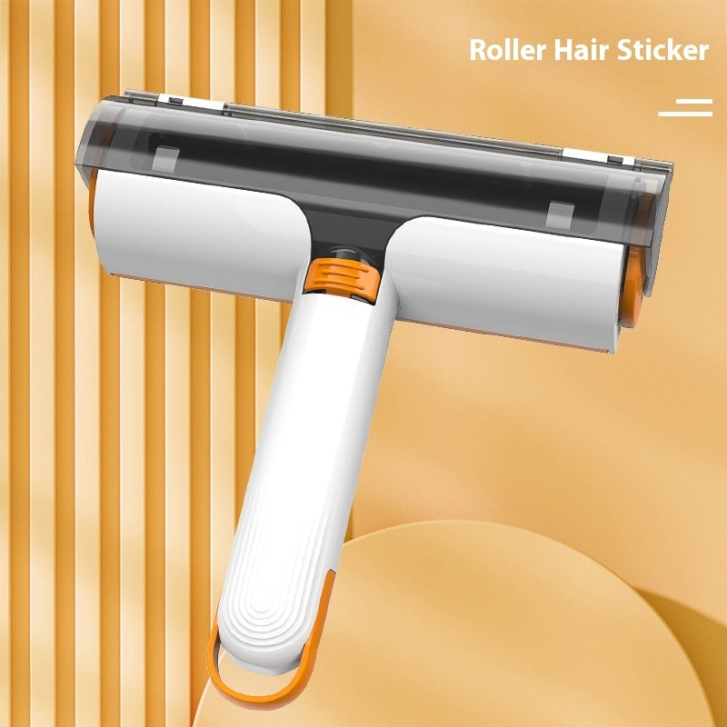 2-in-1 Pet Hair Removal Roller – Reusable & Washable Lint Brush for Clothes & Furniture