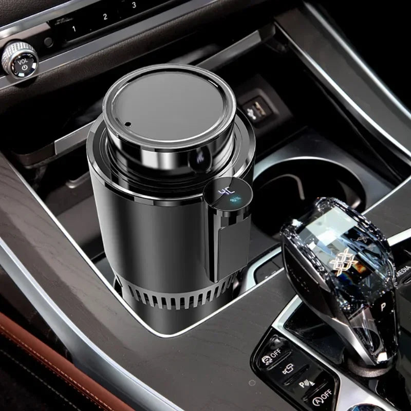 Smart 2-in-1 Car Cup Holder - Hot or Cold Anytime!
