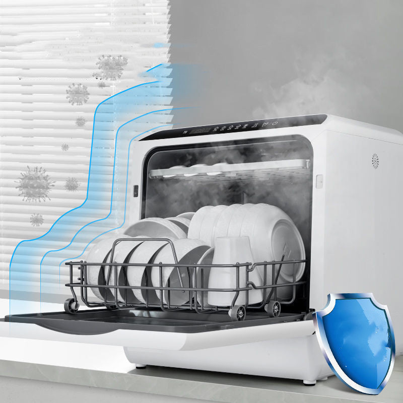 Compact Q8 Dishwasher - Effortless Cleaning!
