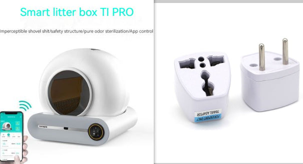 Smart Cat Litter Box - Stress-Free Cleanup!