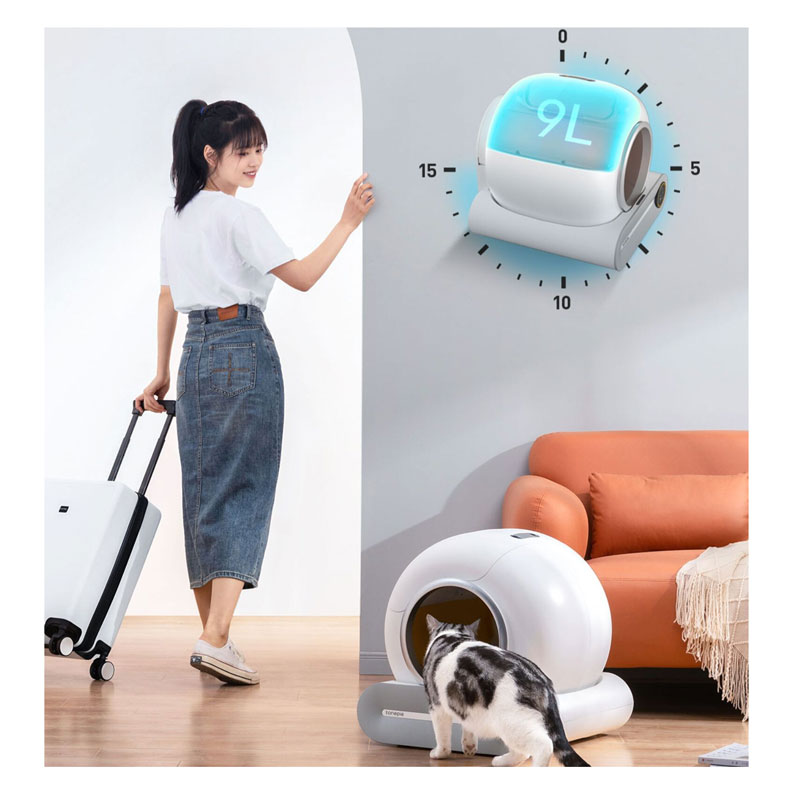 Smart Cat Litter Box - Stress-Free Cleanup!
