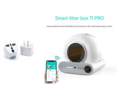Smart Cat Litter Box - Stress-Free Cleanup!