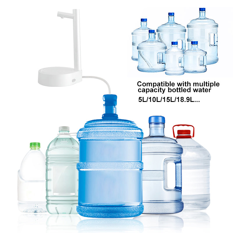 Electric Water Dispenser Pump – Rechargeable USB-C, Fits Most Gallon Bottles