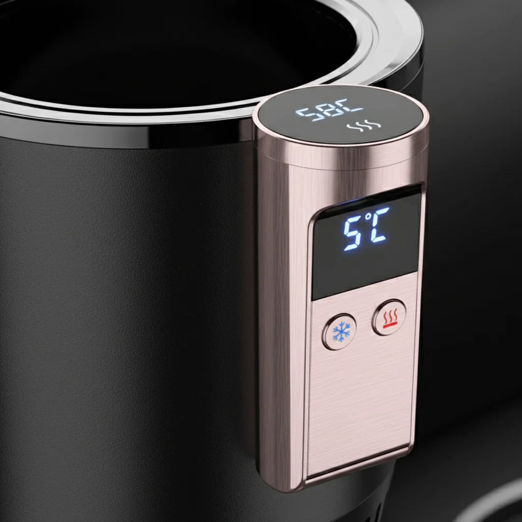 Smart 2-in-1 Car Cup Holder - Hot or Cold Anytime!