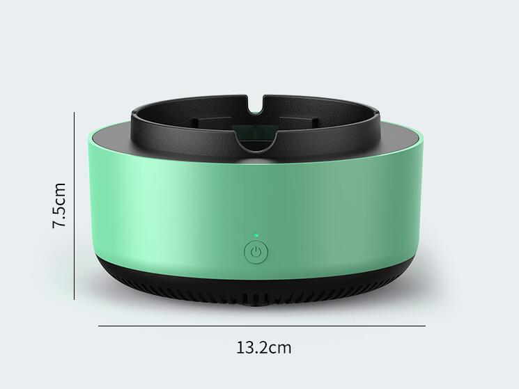 Smart Ashtray with Built-In Air Purifier – Removes Smoke & Odor