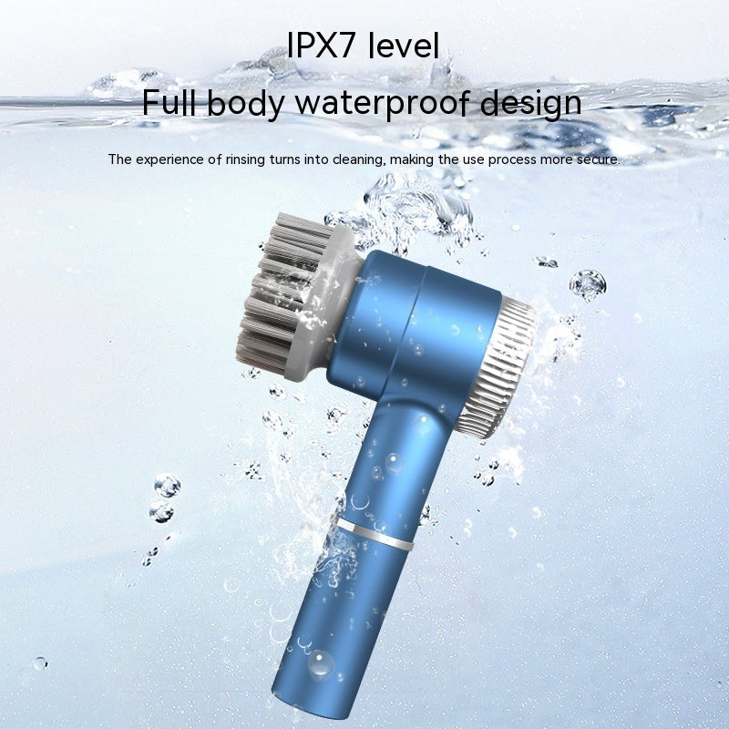 Powerful Wireless Cleaning Brush - Effortless, Multi-Function Home Care!