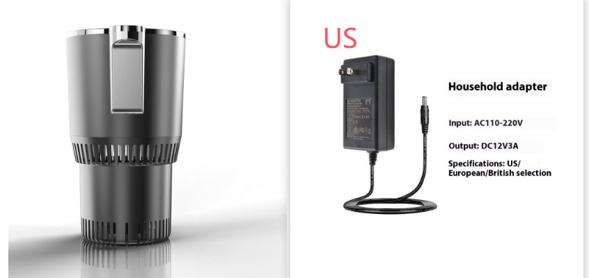 Smart 2-in-1 Car Cup Holder - Hot or Cold Anytime!