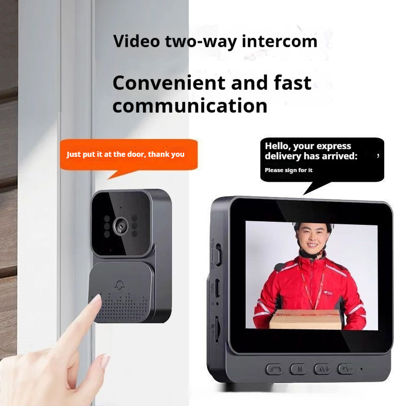 Podofo Wireless Video Doorbell - Secure Your Home with Ease!