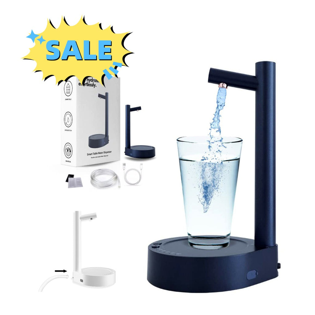 Electric Water Dispenser Pump – Rechargeable USB-C, Fits Most Gallon Bottles