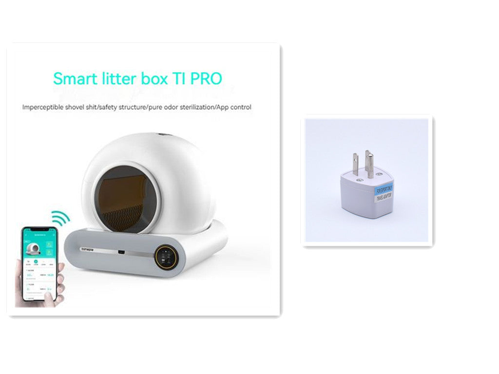 Smart Cat Litter Box - Stress-Free Cleanup!