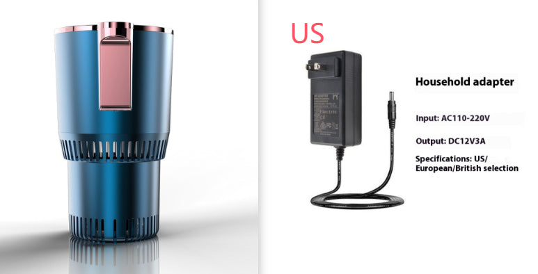 Smart 2-in-1 Car Cup Holder - Hot or Cold Anytime!